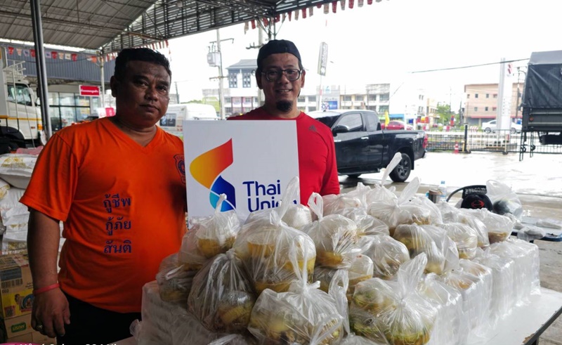 Thai Union Joins Hand to Support Flood-Affected Communities in Southern Thailand 