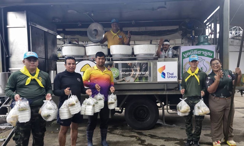 Thai Union Joins Hand to Support Flood-Affected Communities in Southern Thailand 